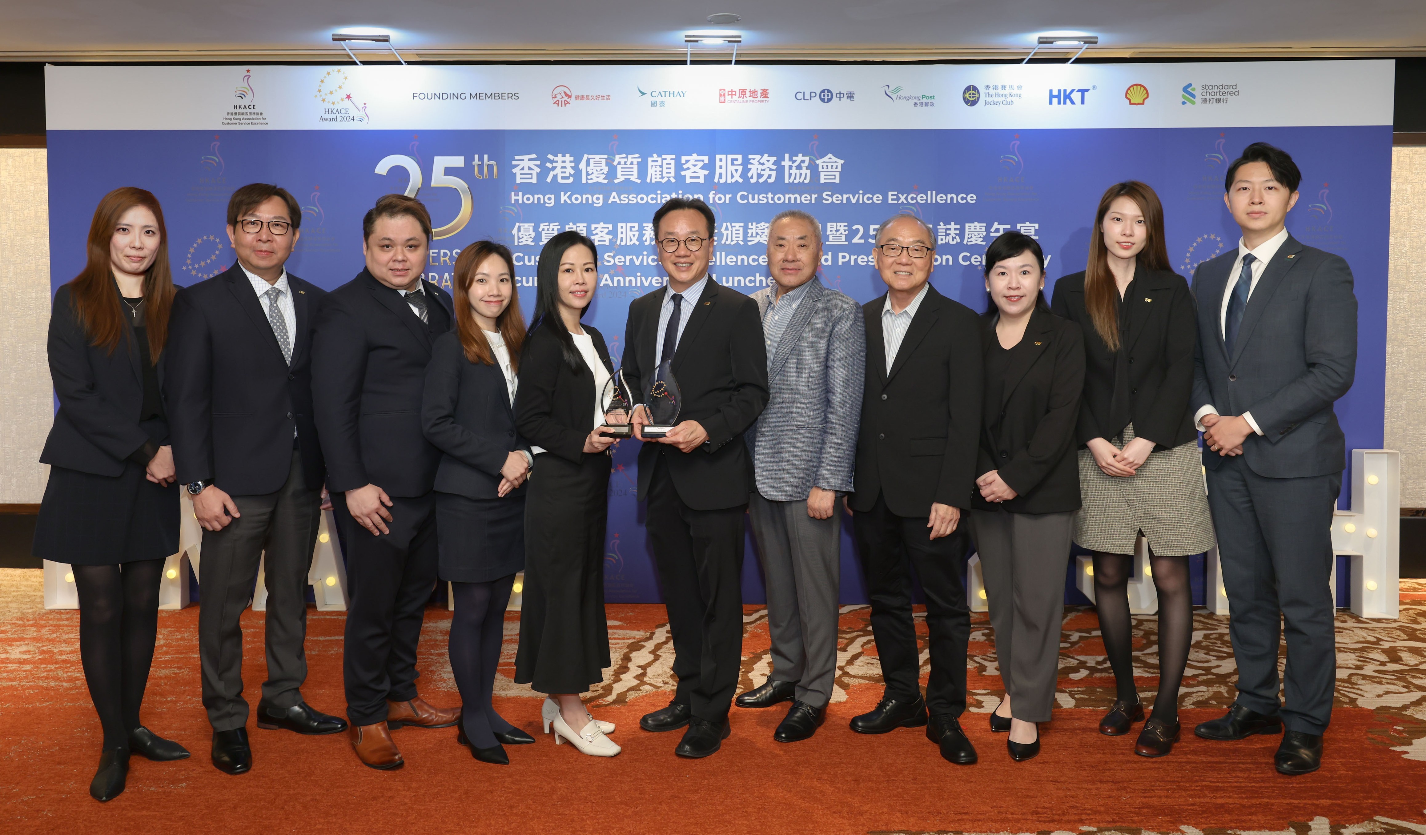 Goodwell and Harbour Glory Achieved Top Three Ranking Respectively in HKACE Customer Service Excellence Award 2024